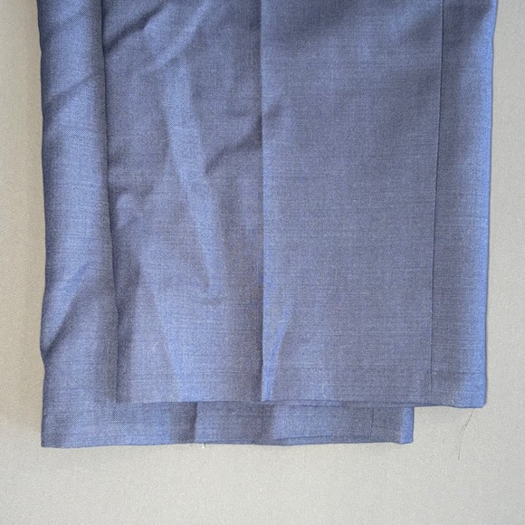 New Calvin Klein Men's Blue Fit Dress Pants 100% Wool Suit Separates‎ 36x34 - Picture 5 of 8